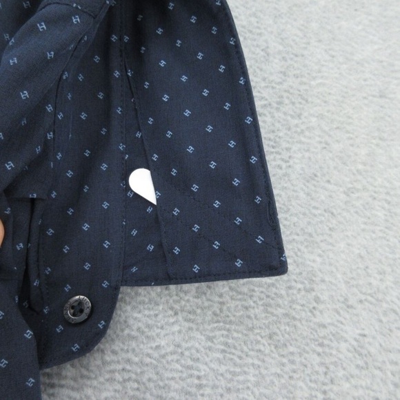 Lucky Brand Blue and White Casual Button Down Shirt - Picture 4 of 4